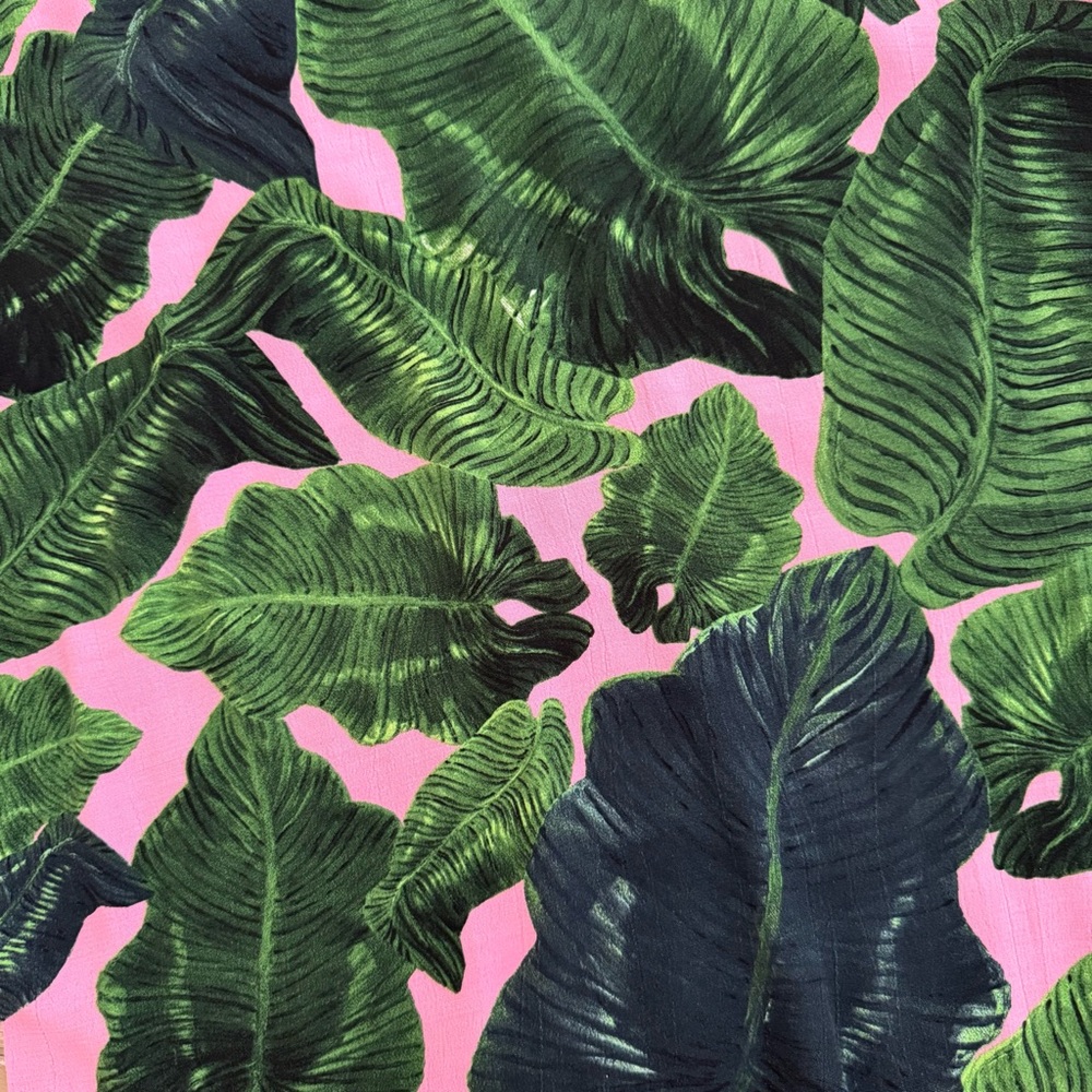 Topshop Palm Print Slipdress - Picture 7 of 14